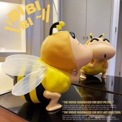 11CM Crayon Shin-chan Cos Bee Anime PVC Figure Toy