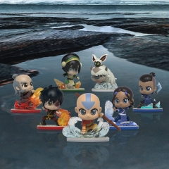 6PCS/SET Original Avatar：The Last Airbender Cartoon Blind Box Anime PVC Figure Toy