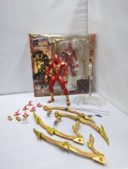 14CM Iron Spiderman Red Model Toy Anime Action Figure