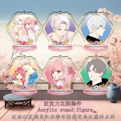 6 Styles 11CM A Sign of Affection Acrylic Anime Standing Plate