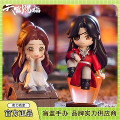8PCS/SET Original Tian Guan Ci Fu Cartoon Game Blind Box Anime PVC Figure