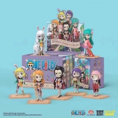 6PCS/SET Original One Piece Cartoon Game Blind Box Anime PVC Figure