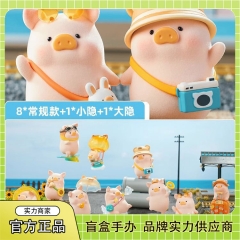 8pcs/set Original LuLu The Piggy Cartoon Game Blind Box Anime PVC Figure
