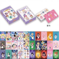5.4*8.5CM 30PCS/SET Pretty Soldier Sailor Moon Anime Paper Lomo Card