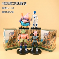 4PCS/SET 8.5-11CM Dragon Ball Z Cartoon Blind Box Anime PVC Figure Toy