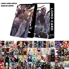 5.4*8.5CM 60PCS/SET Tokyo Revengers Anime Paper Lomo Card