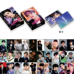 5.4*8.5CM 30PCS/SET K-POP Stray Kids Seungmin Anime Paper Lomo Card