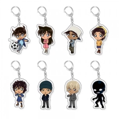 8 Styles Detective Conan Anime Acrylic Keychain