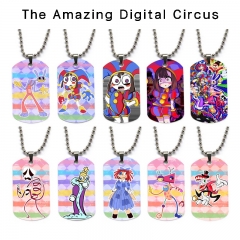 11 Styles The Amazing Digital Circus Cartoon Character Decoration Anime Alloy Necklaces