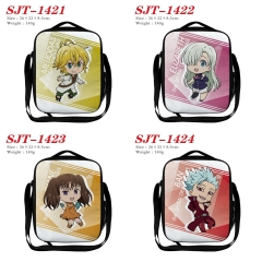 8 Styles The Seven Deadly Sins Cartoon Anime Lunch Bag
