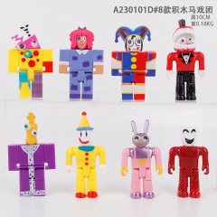8PCS/SET 10CM The Amazing Digital Circus Cartoon Anime PVC Figure Toy Doll