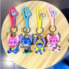 4 Styles Lilo & Stitch Anime Figure Keychain