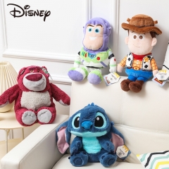 6 Styles  Disney Toy Story Lotso Lilo & Stitch Buzz Lightyear Anime Plush Bag