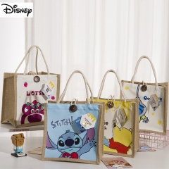 30X12X23cm 3 Styles Disney Winnie the Pooh Lilo & Stitch Anime Bag
