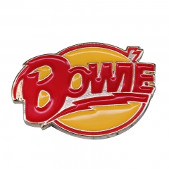 David Bowie Anime Alloy Pin Brooch
