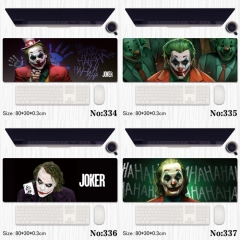 4 Styles 80*30*0.3CM The Joker Cartoon Anime Mouse Pad