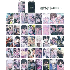 8.5X5.5CM 40PCS/SET Link Click Cartoon Anime Lomo Card