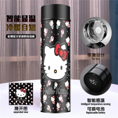 With Electric Hello Kitty Temperature Intelligentize Displayer Anime Vacuum Cup