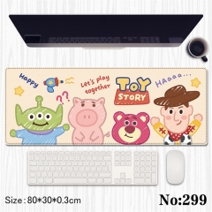 80*30*0.3CM Toy Story Cartoon Anime Mouse Pad
