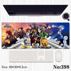 2 Styles 80*30*0.3CM Kingdom Hearts Cartoon Anime Mouse Pad