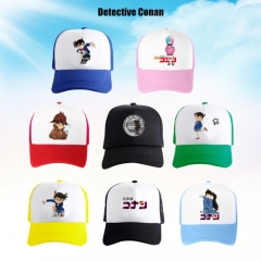 10 Styles Detective Conan Cartoon Anime Baseball Cap Hat