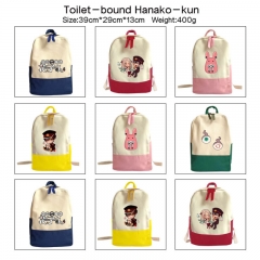 5 Styles Toilet-Bound Hanako-kun Cartoon Anime Canvas Backpack Bag