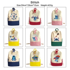 15 Styles Lilo & Stitch  Cartoon Anime Canvas Backpack Bag