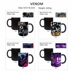 6 Styles Venom Cartoon Pattern Ceramic Cup Anime Changing Color Ceramic Mug