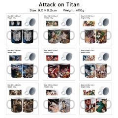 12 Styles Attack on Titan/Shingeki No Kyojin Cartoon Cup Anime Ceramic Mug