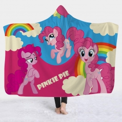 2 Styles My Little Pony Cartoon Bath Towel Anime Hooded Cloak