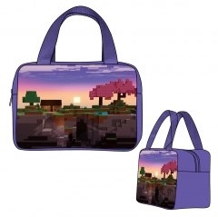 Minecraft Cartoon Anime Insulation Lunch Bag