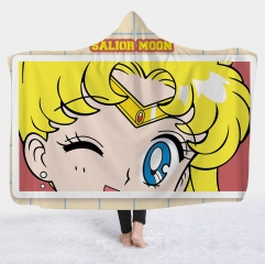 3 Styles Pretty Soldier Sailor Moon Cartoon Bath Towel Anime Hooded Cloak