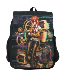 Steins Gate Cartoon Anime Backpack Bag