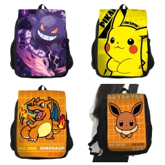 7 Styles Pokemon Cartoon Anime Backpack Bag