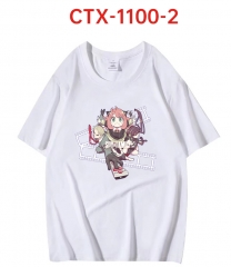 2 Styles SPY×FAMILY Short Sleeve Cartoon Anime T Shirt
