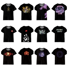 10 Styles Naruto Cartoon Color Printing Cosplay Anime T Shirt