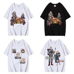6 Styles Delicious in Dungeon/Dungeon Meshi Short Sleeve Cartoon Anime T Shirt