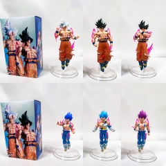 6 Styles 20CM Dragon Ball Z Son Goku Anime PVC Figure Toy
