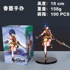 19CM Genshin Impact Xiangling Anime PVC Figure