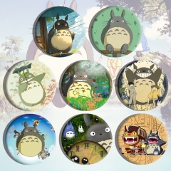 8PCS/SET My Neighbor Totoro Cartoon Anime Alloy Pin Brooch