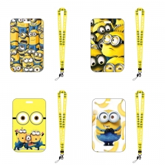 6 Styles Despicable Me Cartoon Pattern Anime Card Holder Bag