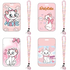 19 Styles Disney Marie Cat Cartoon Pattern Anime Card Holder Bag
