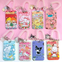 50 Styles Sanrio Kuromi My Melody Cartoon Pattern Anime Card Holder Bag