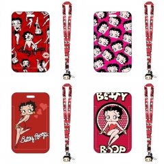 8 Styles Betty Boop Cartoon Pattern Anime Card Holder Bag
