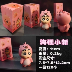 11cm Crayon Shin-chan cos Loopy Anime PVC Figure Toy Doll