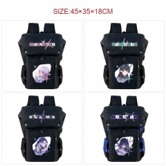 16 Styles Honkai: Star Rail Cartoon Pattern Anime Backpack Bag With USB Charging Cable
