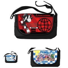 3 Styles Sonic the Hedgehog Cartoon Anime Crossbody Bag