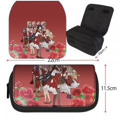 Villainess Level 99: I May Be the Hidden Boss but I'm Not the Demon Lord Cartoon Pencil Box Anime Pencil Bag
