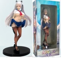 27CM Alvina Sexy Girl Anime PVC Figure Toy