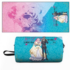 7th Time Loop: The Villainess Enjoys a Carefree Life Married to Her Worst Enemy! Cartoon Pencil Box Anime Pencil Bag